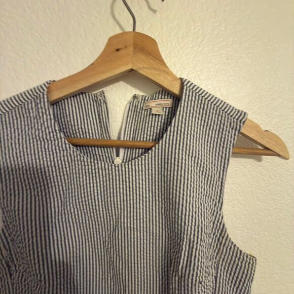 Gap Women's Grey and Blue Dress 0 - Picture 3 of 4